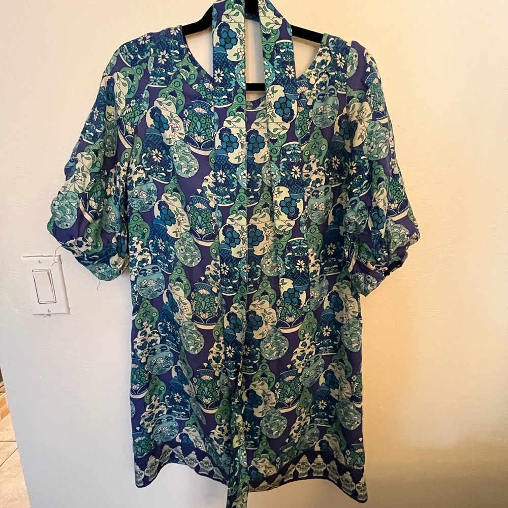 Lilly Pulitzer silk Ginger Jar print dress